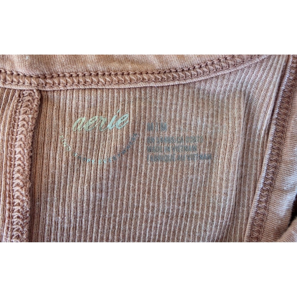 Aerie Womens Ribbed Tank Top Bundle of 3 Navy Pink Gray Size S/M Y2K Bella Retro - Picture 4 of 10